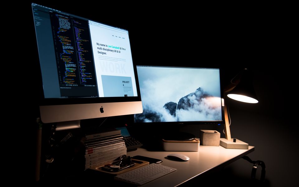Aperçu d'un site internet professionnel conçu sur mesure